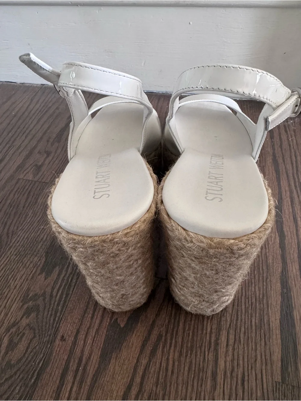 Stuart Weitzman Women's Island Espadrille Wedge Sandal 8.5